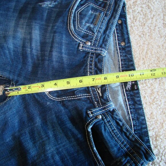 Express Rerock Bootcut Jeans Size 6R - Picture 7 of 9